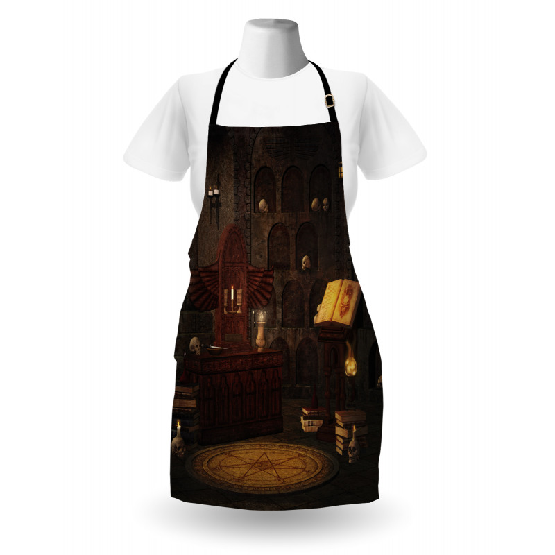 Magicians with Skulls Apron