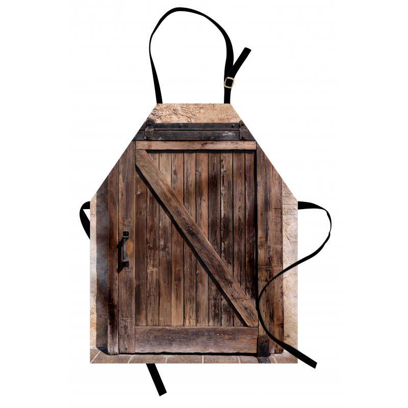 Vintage Sliding Door Apron