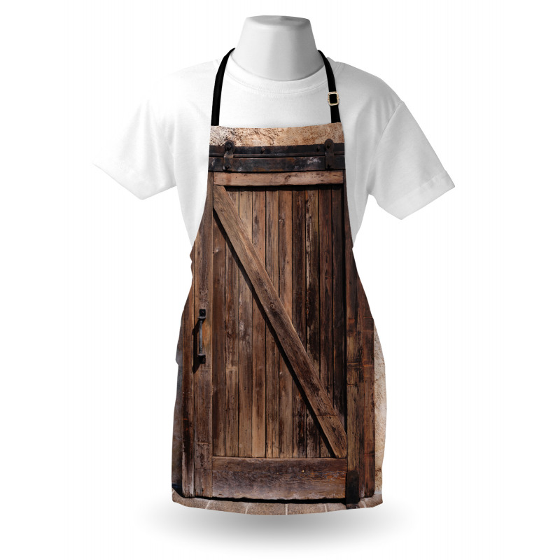 Vintage Sliding Door Apron