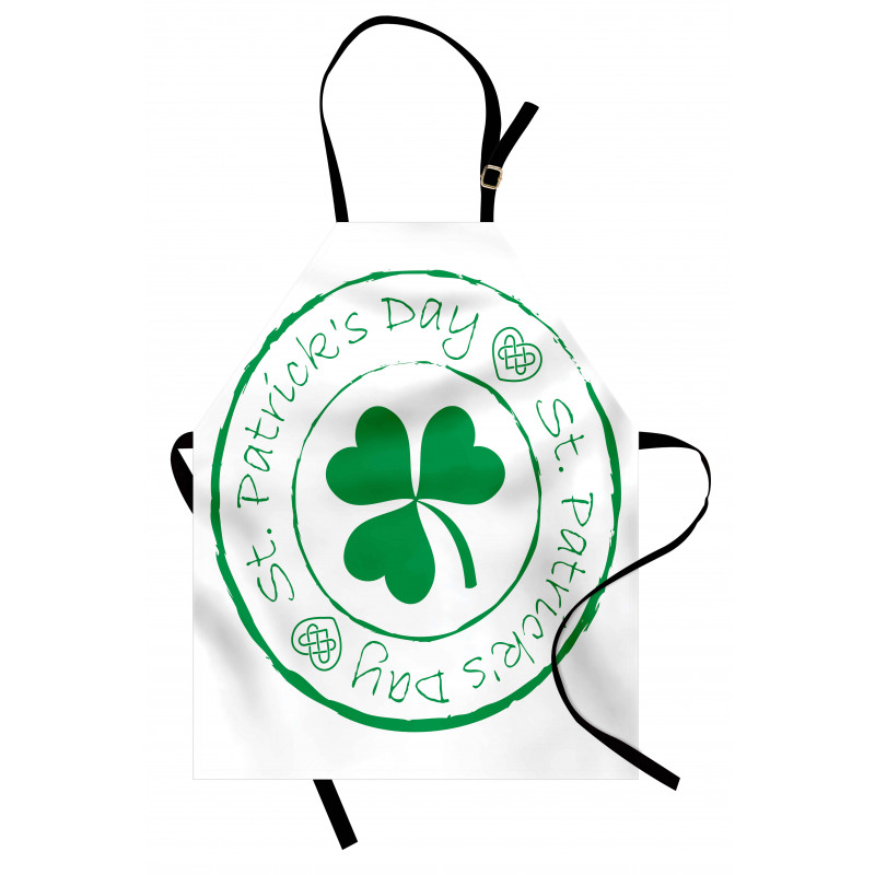 Irish Shamrock Apron