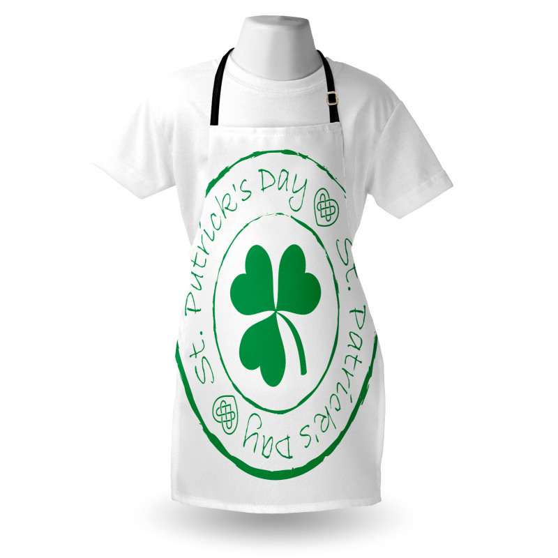 Irish Shamrock Apron