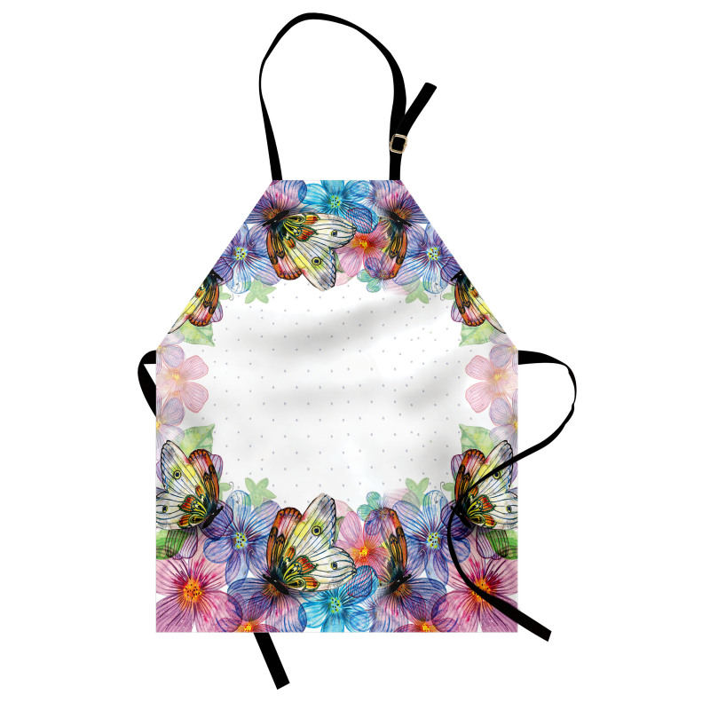 Pastel Tender Butterflies Apron