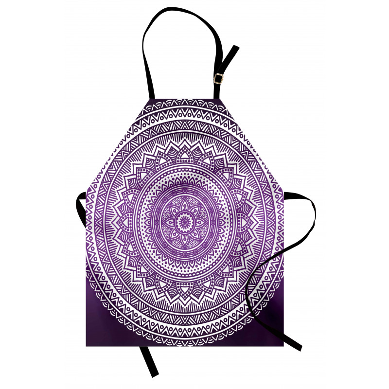 Mandala Floral Boho Apron