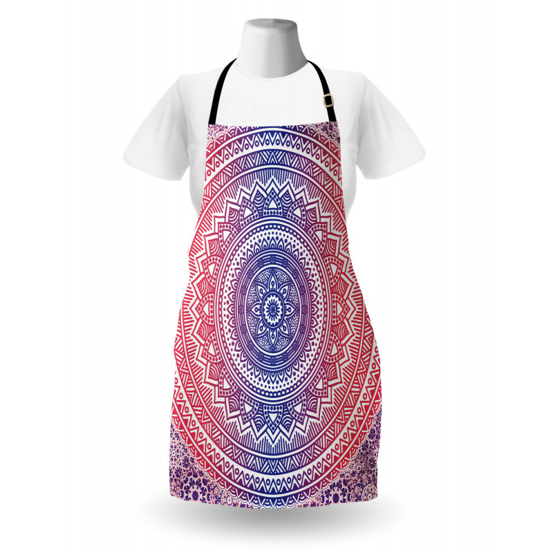 Ombre Mandala Apron