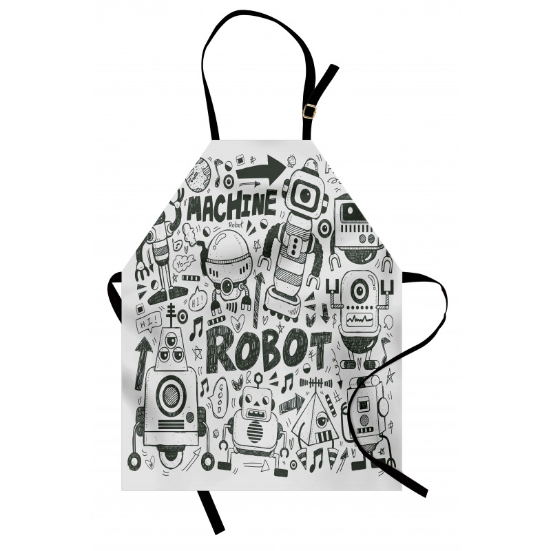 Space Geek Theme Sci Fi Apron