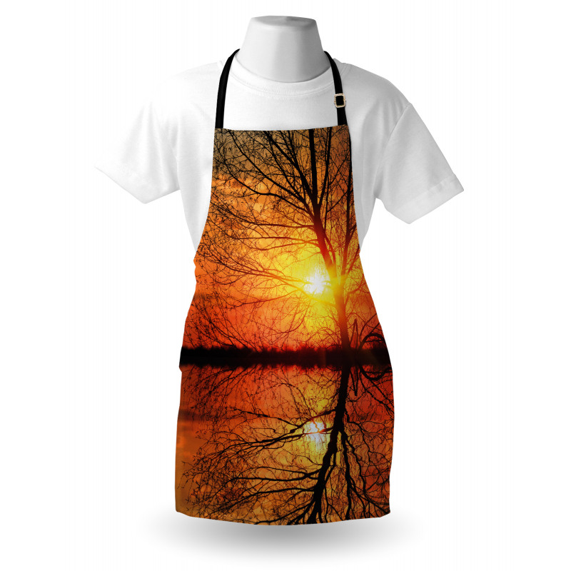 Sunset View with Trees Apron