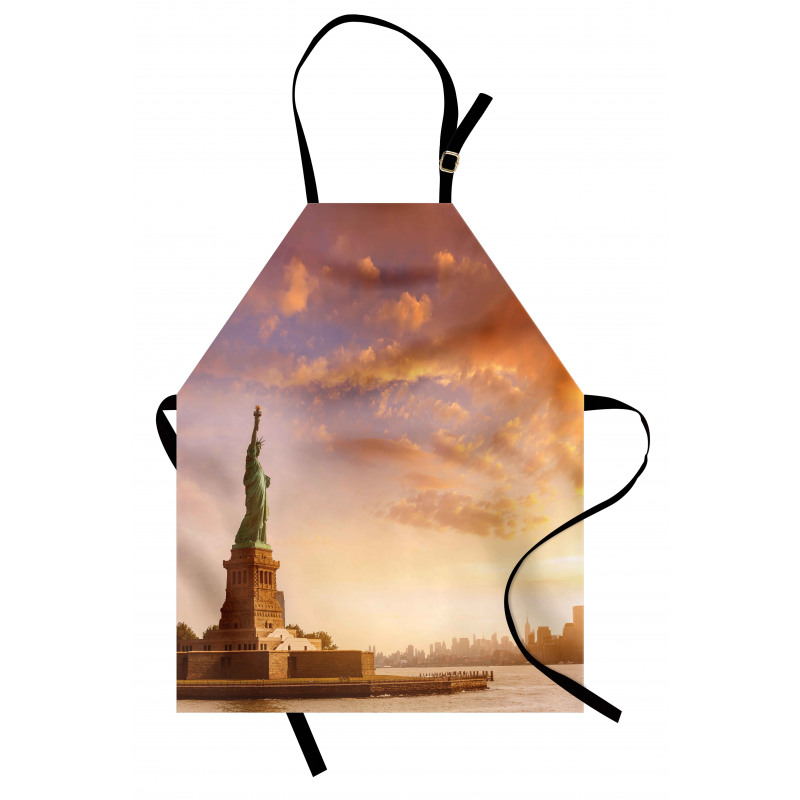 USA New York Scenery Apron