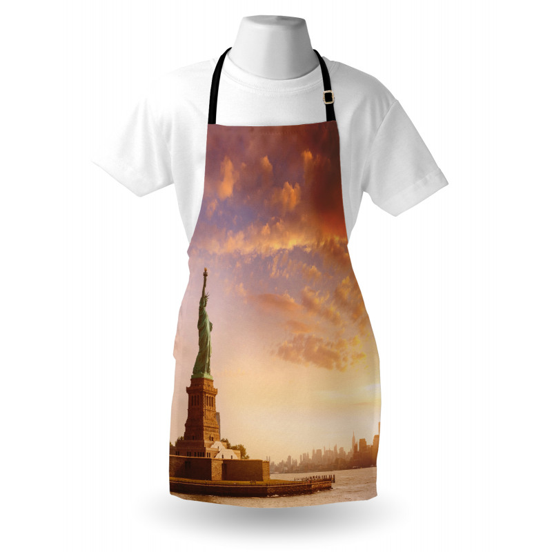 USA New York Scenery Apron