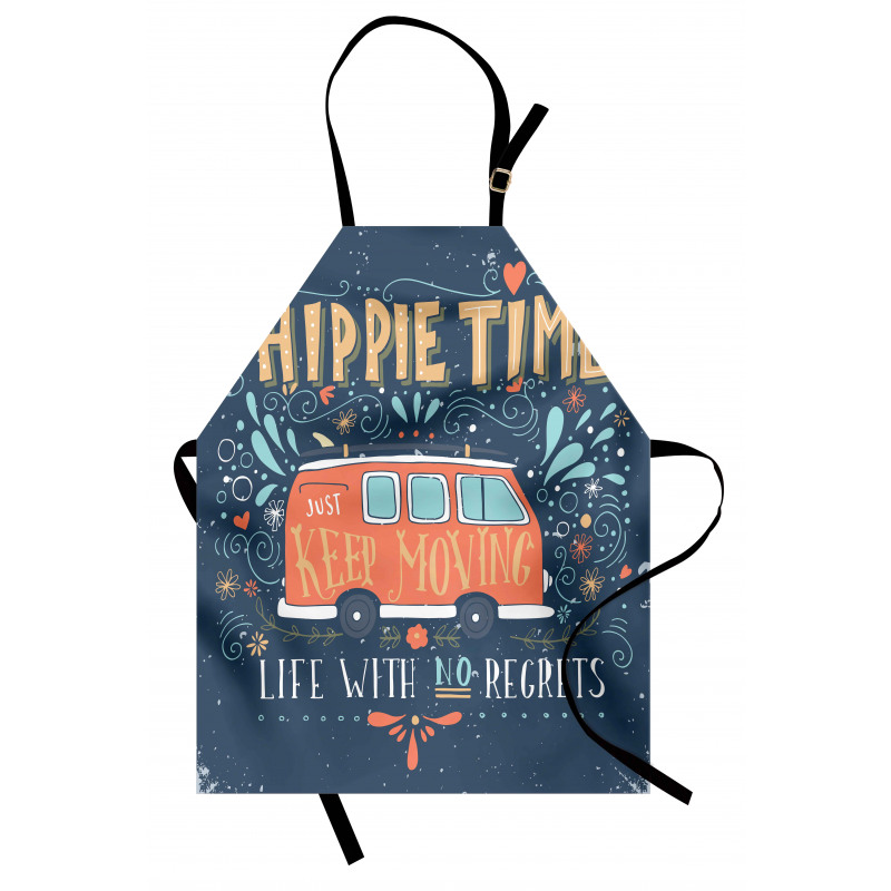 Seyahat Mutfak Önlüğü Hippi Minibüsü