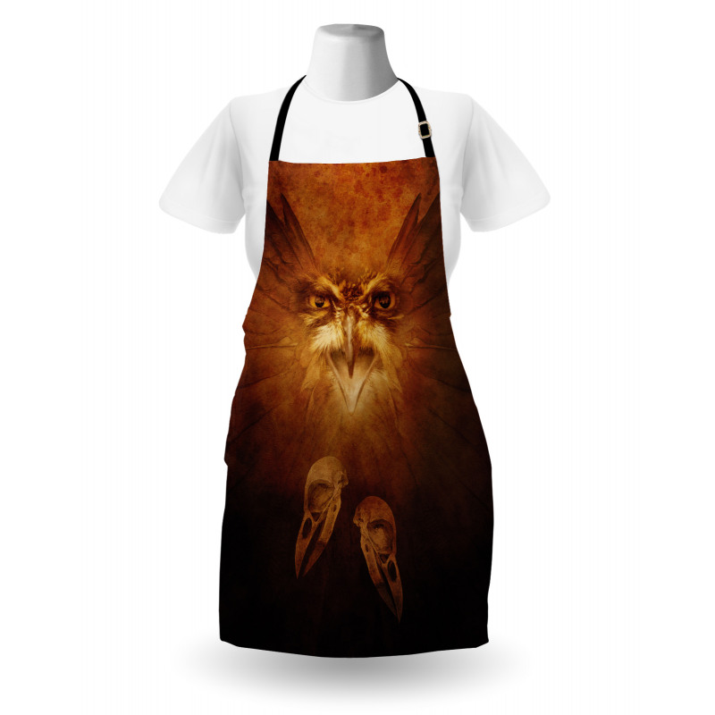 Hawk Eagle Face Claws Apron