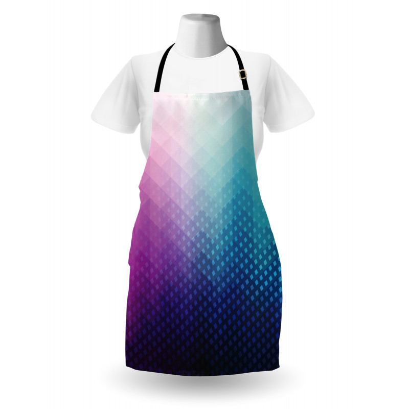 Geometric Fractal Triangle Apron