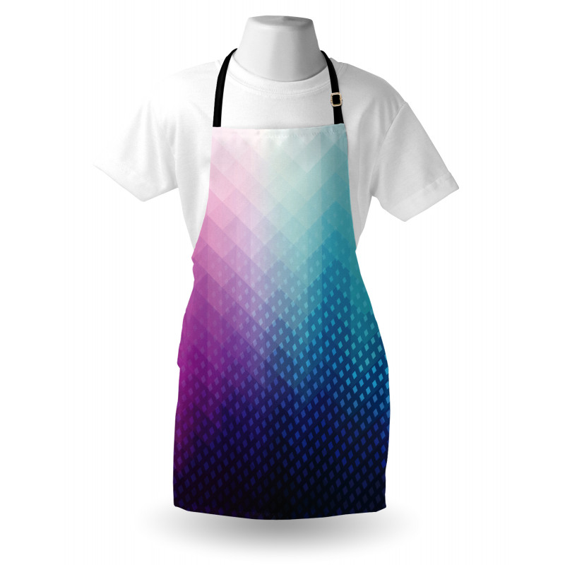 Geometric Fractal Triangle Apron