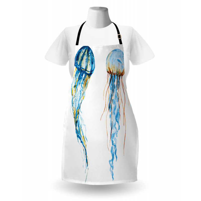 Jellyfish Exotic Sea Apron