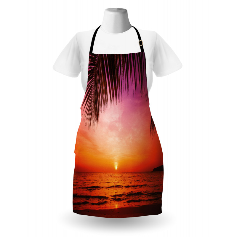 Coconut Palm Tree Leaf Apron