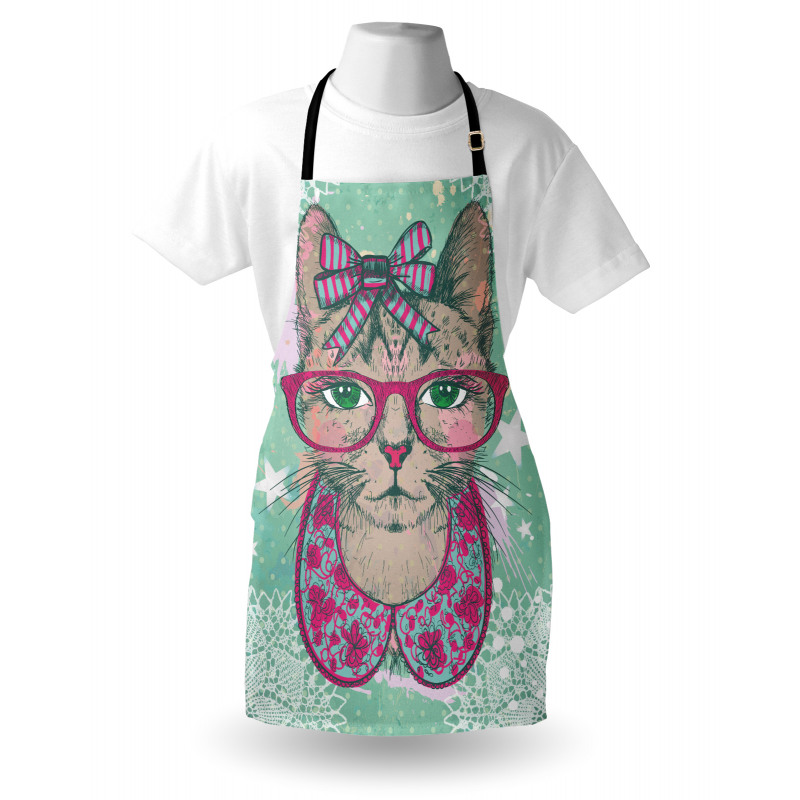 Animal Fashion Hipster Apron