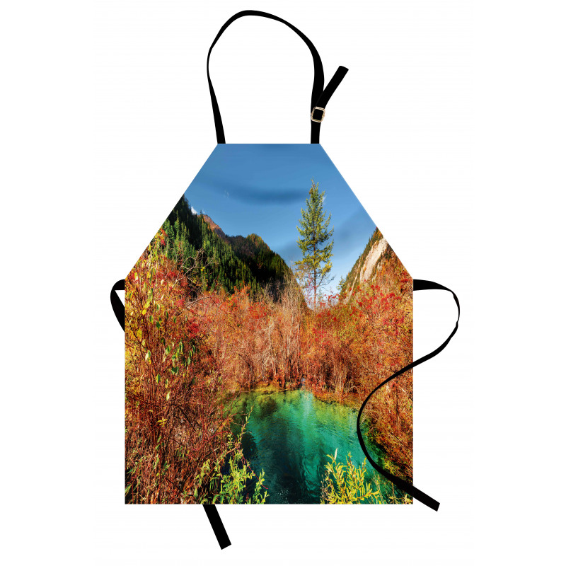 Idyllic Autumn Season Apron