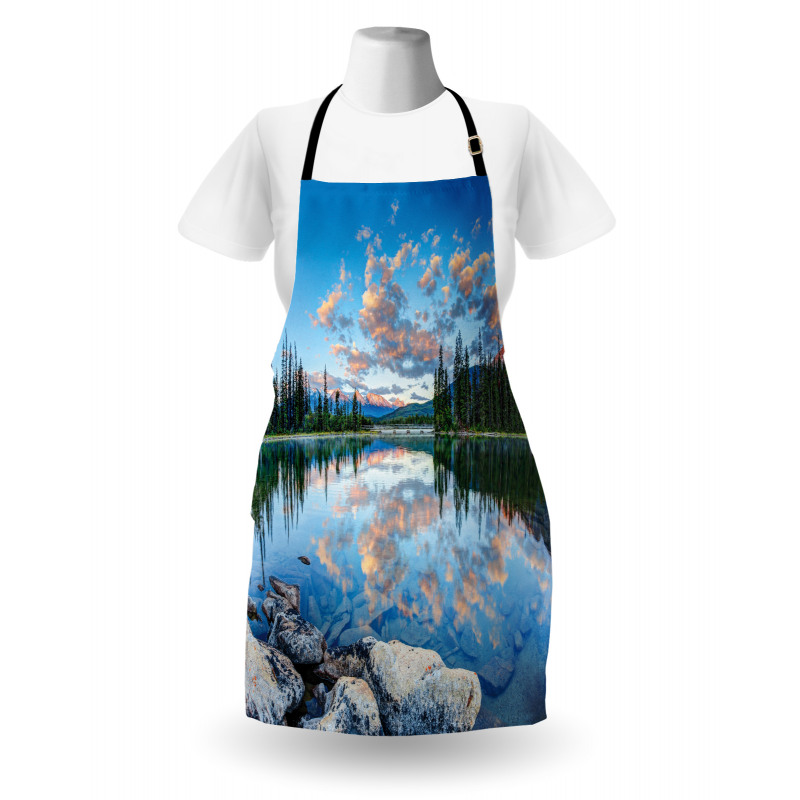 Golden Sunrise Scenery Apron