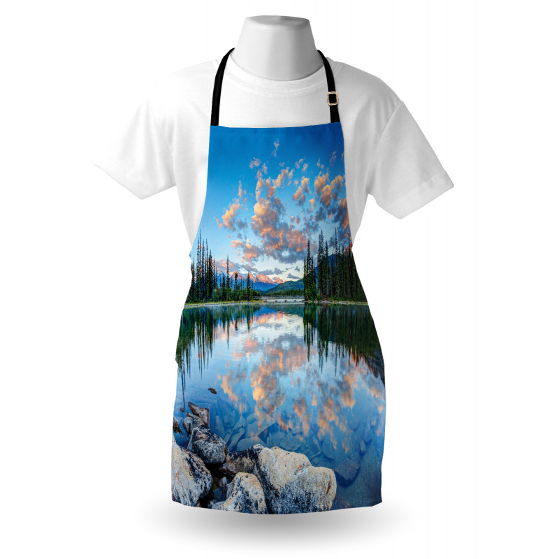 Golden Sunrise Scenery Apron