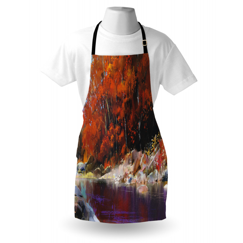 Autumn Forest with Rock Apron