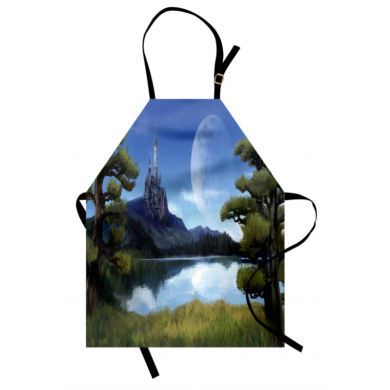 Riverside Lake Scene Apron