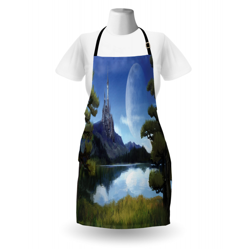 Riverside Lake Scene Apron