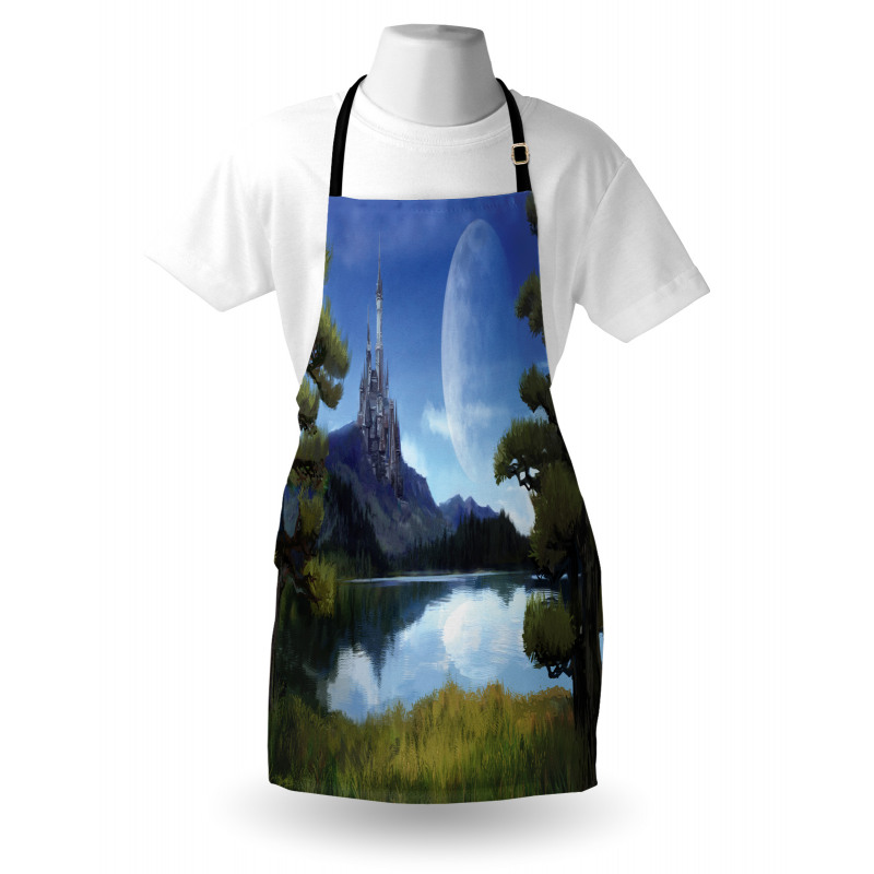 Riverside Lake Scene Apron