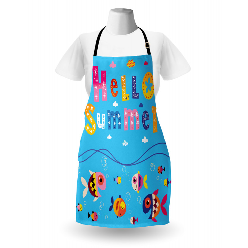 Patchwork Style and Words Apron