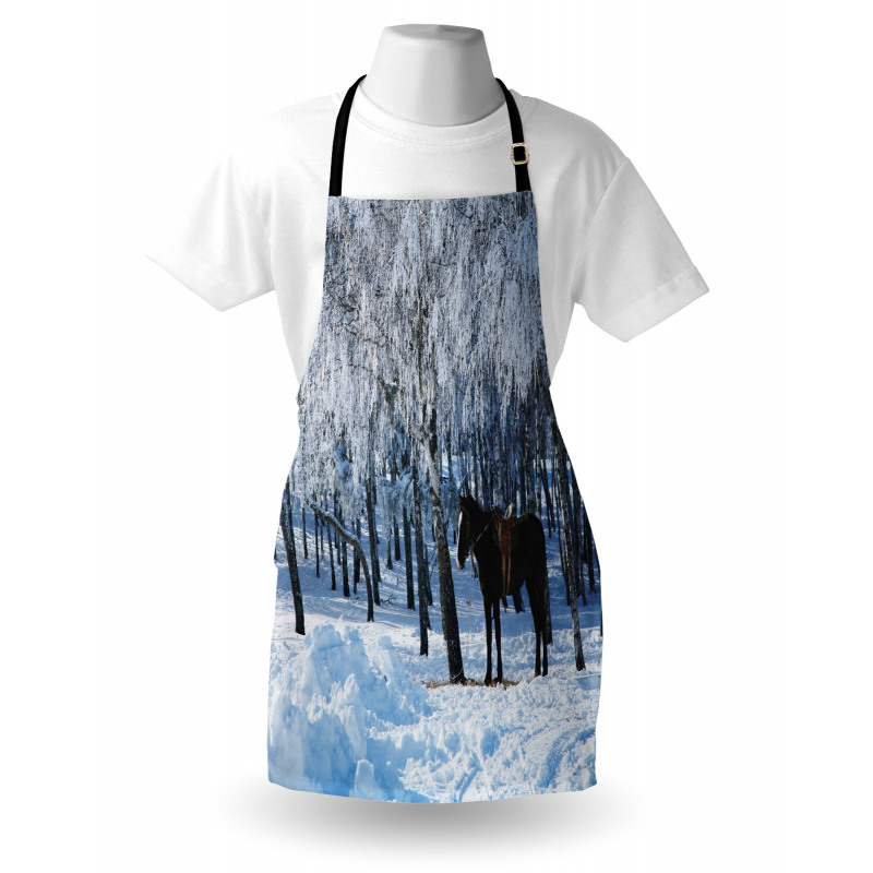 Winter Forest Theme Apron