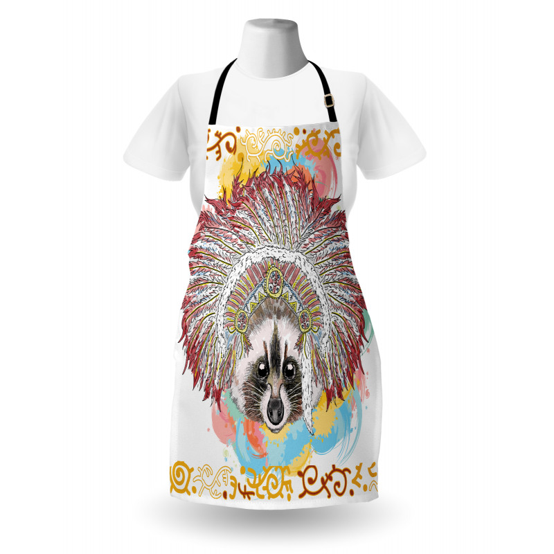 Primitive Feathers Ethnic Apron