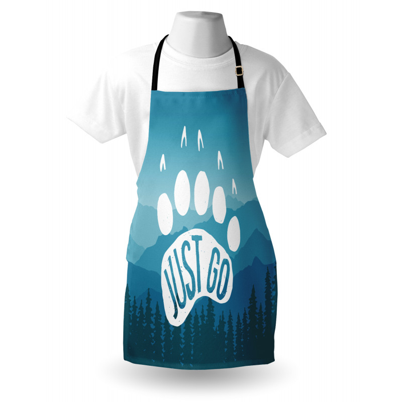 Mountains Graphic Apron