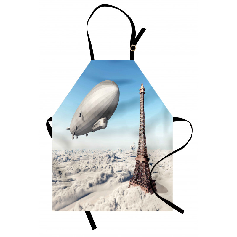 French Paris Eiffel Tower Apron