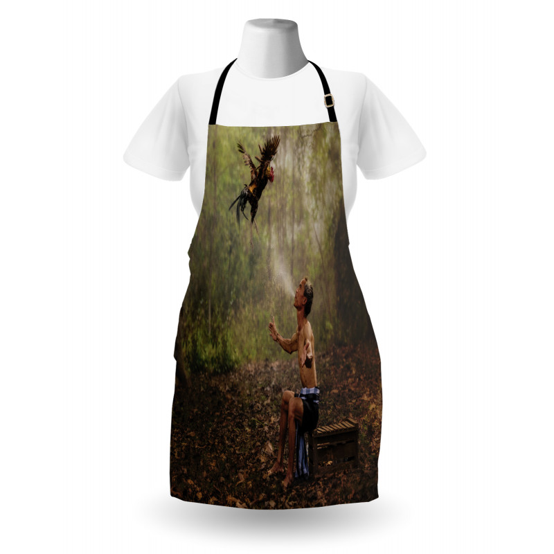 Forest Birds Eco Apron