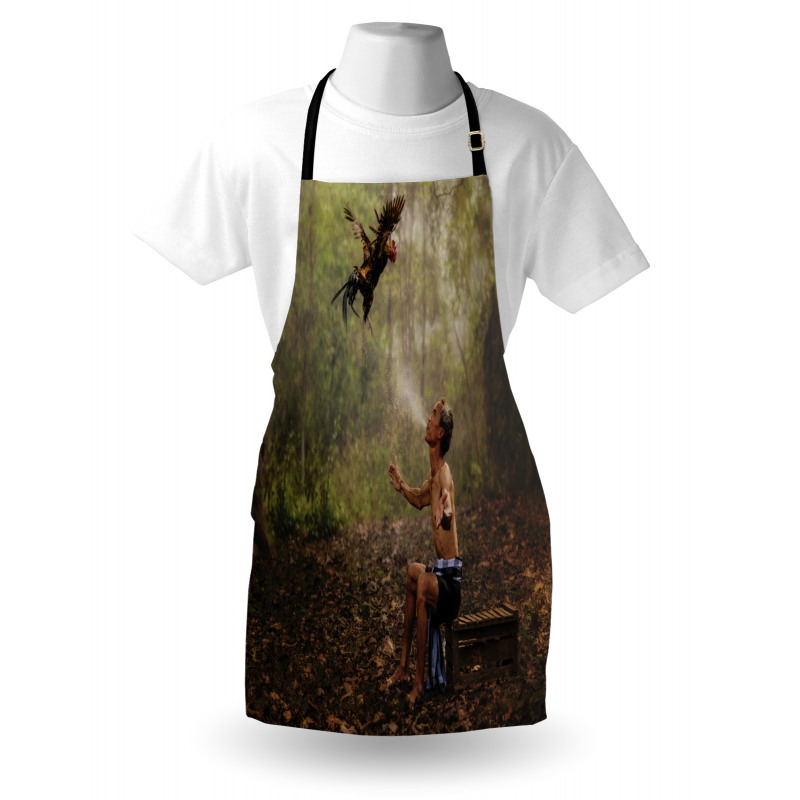 Forest Birds Eco Apron