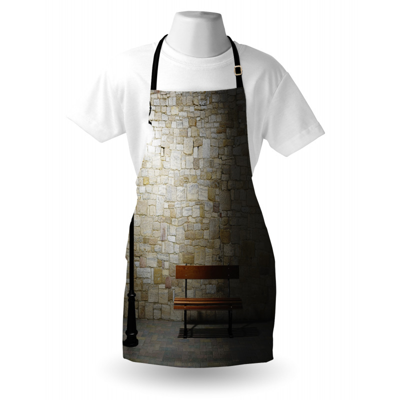 Dark Night Street View Apron