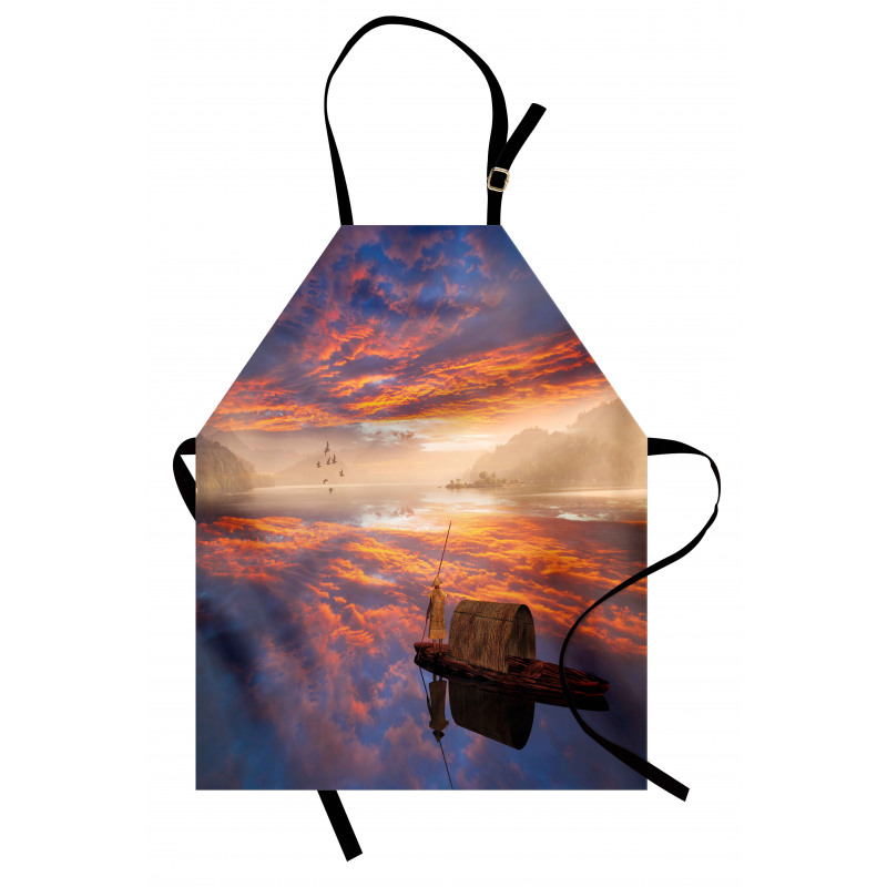 Man in Imagine Ship Apron