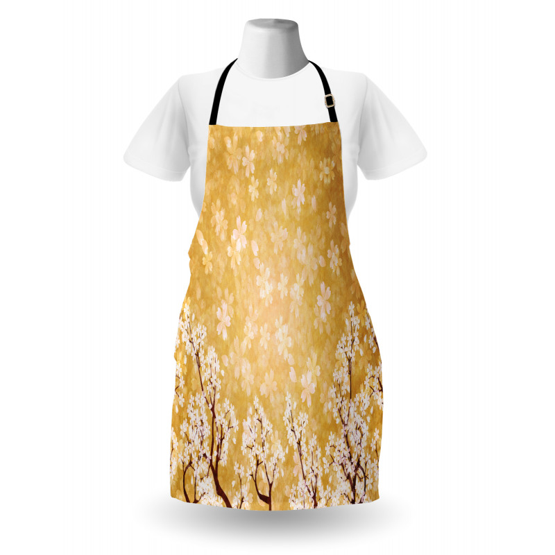 Trees Blossom in Spring Apron