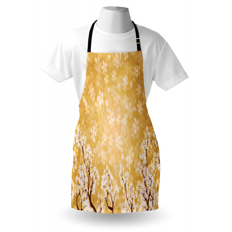 Trees Blossom in Spring Apron