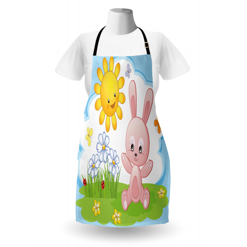 Rabbit in Garden Apron