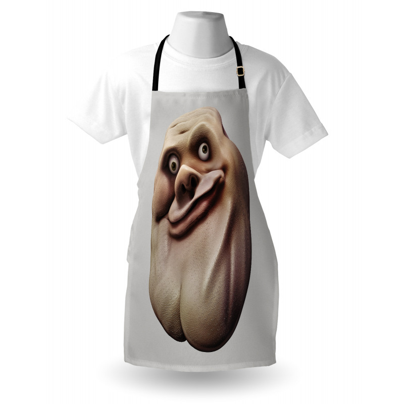 Awkward Meme Ugly Face Apron