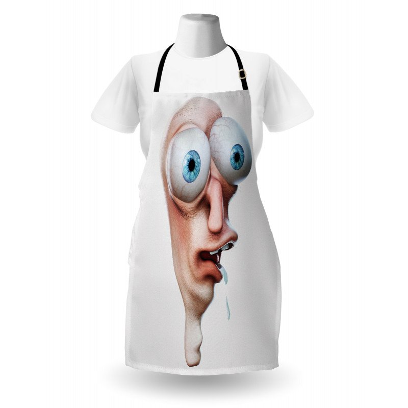 Stupid Derp Human Comics Apron