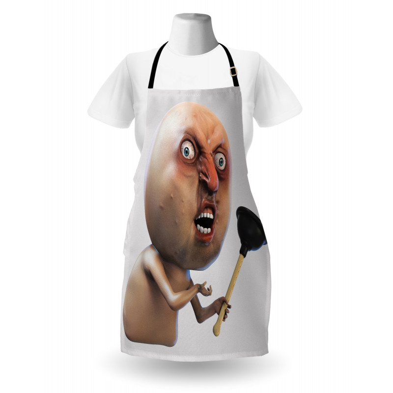 Why You No Plunger Meme Apron