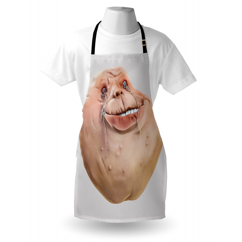 Forever Alone Meme Emoji Apron