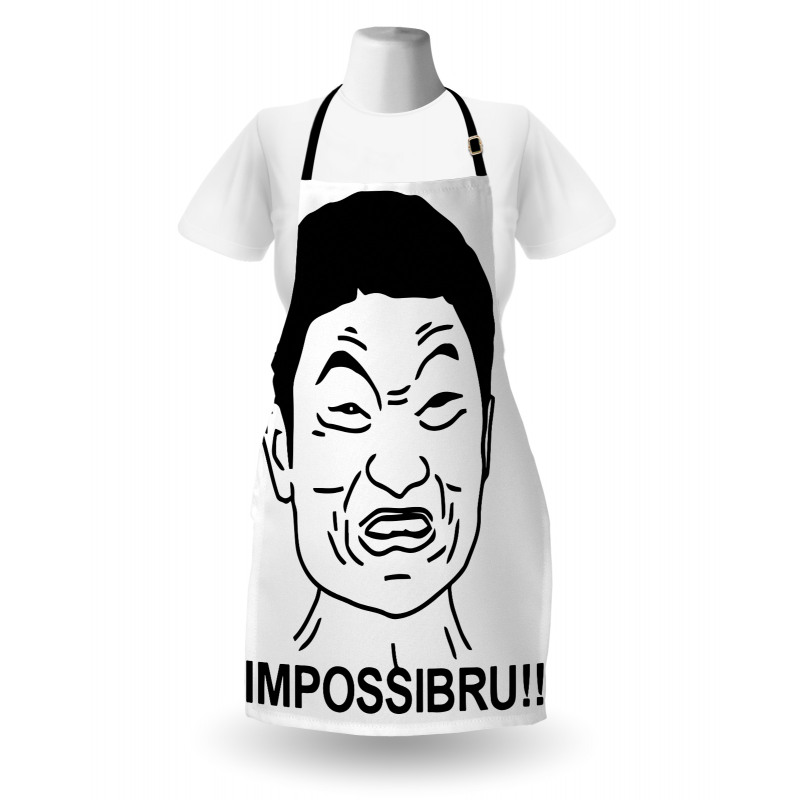 Impossibru Meme Apron