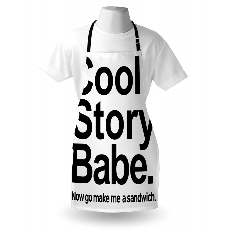 Cool Story Babe Sarcasm Apron