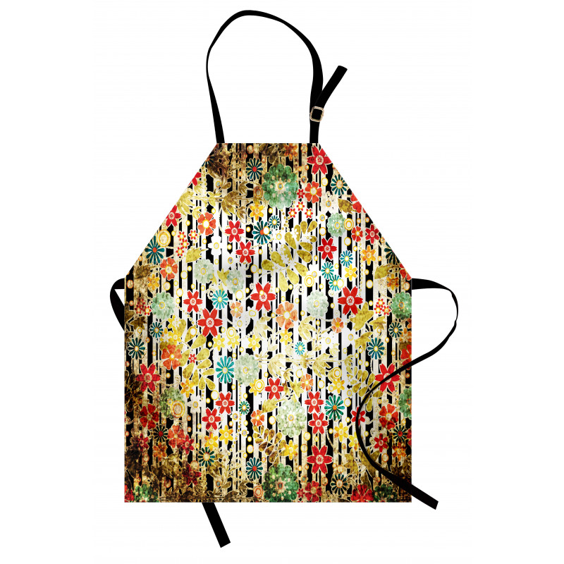 Ivy Leaves and Scenery Apron