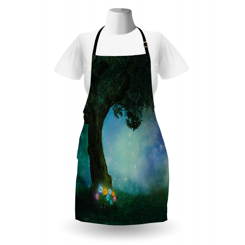 Forest Night Apron