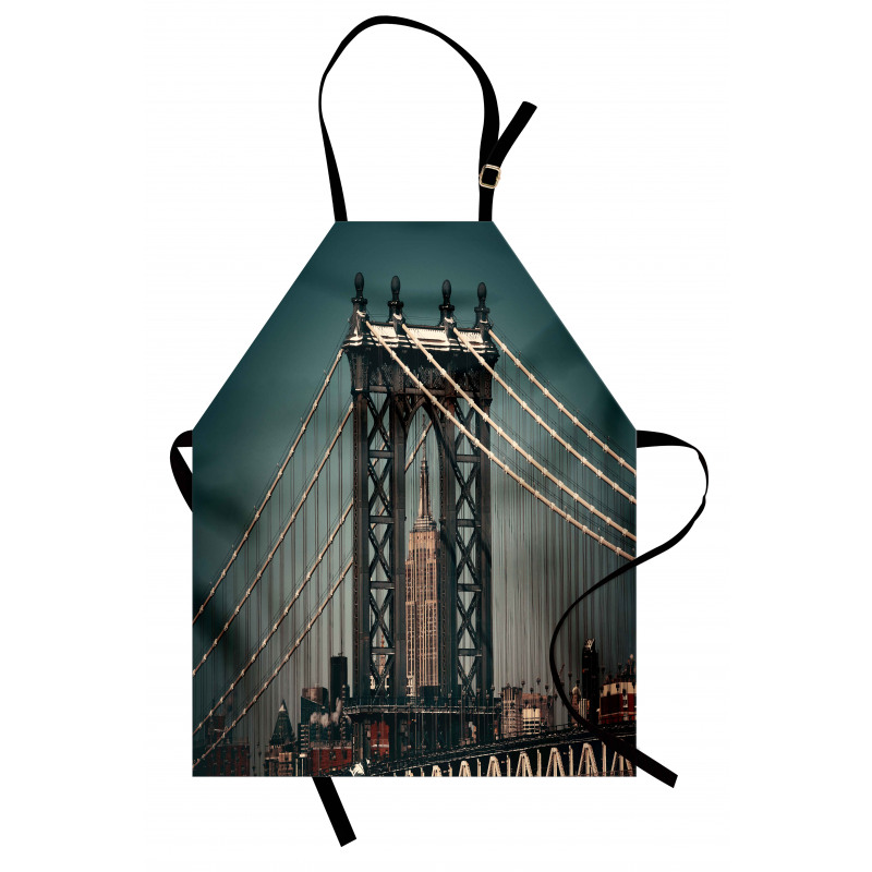 Ülkeler ve Şehirler Mutfak Önlüğü Manhattan Köprüsü