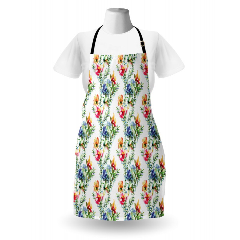 Shabby Plant Lilacs Apron