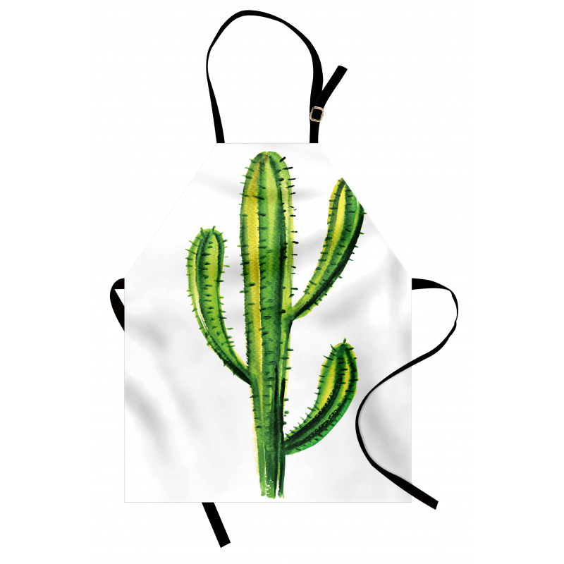 Mexican Cartoon Cactus Apron