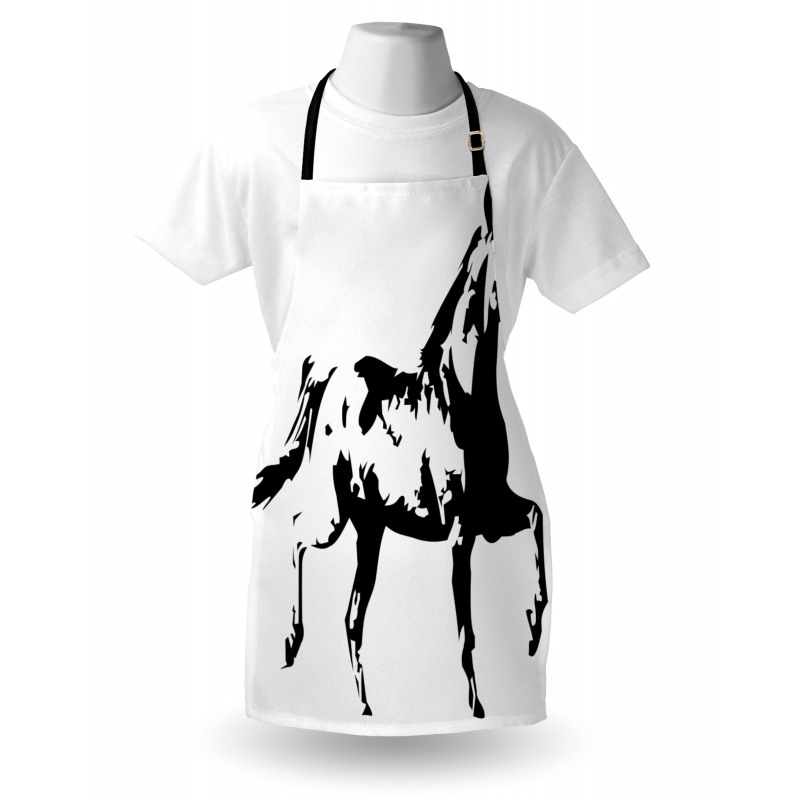 Running Horse Silhouette Apron